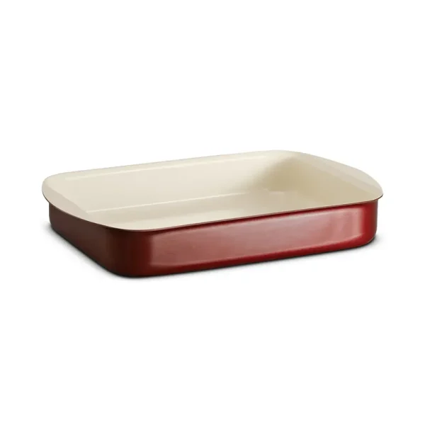 14 x 10 Inch Ceramic Roasting Pan – Metallic Copper