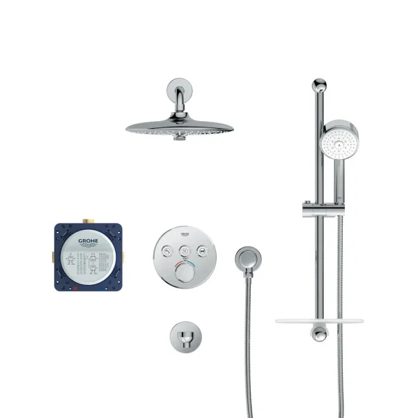 Thermostatic Triple Function Shower Kit