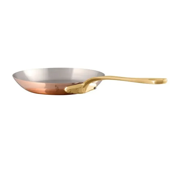 M’200 B Copper Frying Pan With Brass Handle