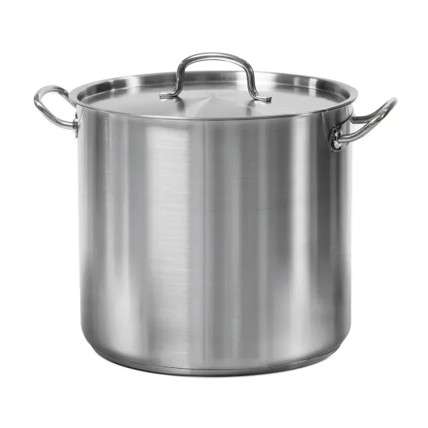 Pro Line Stainless Steel Covered Stock Pot