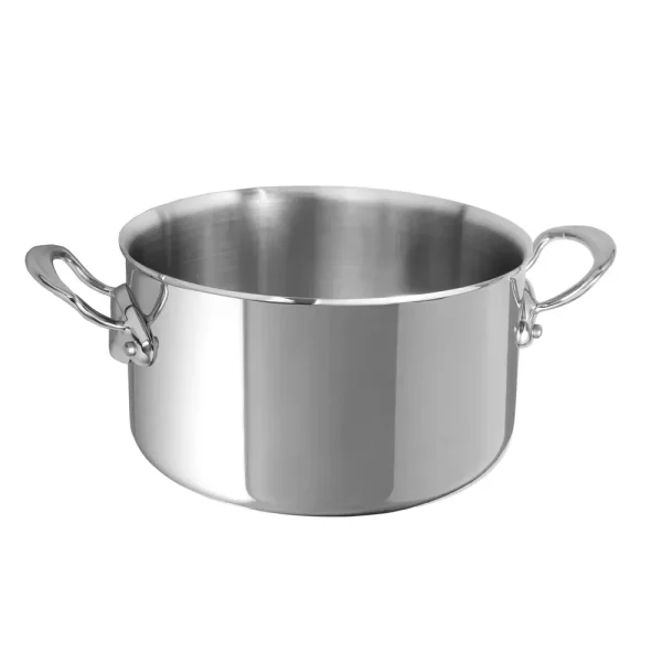 5-Ply Stewpan, Cast Stainless Steel Handles