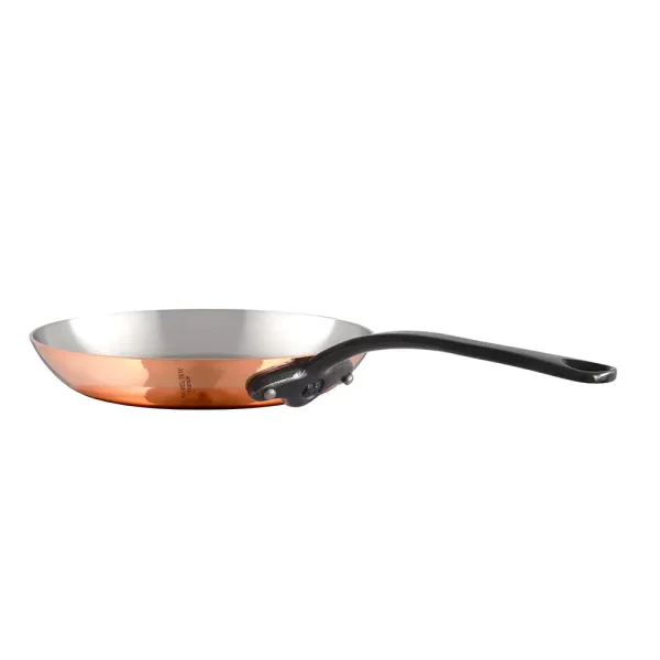 CI Frying Pan With Cast Iron Handle, 11.8-In