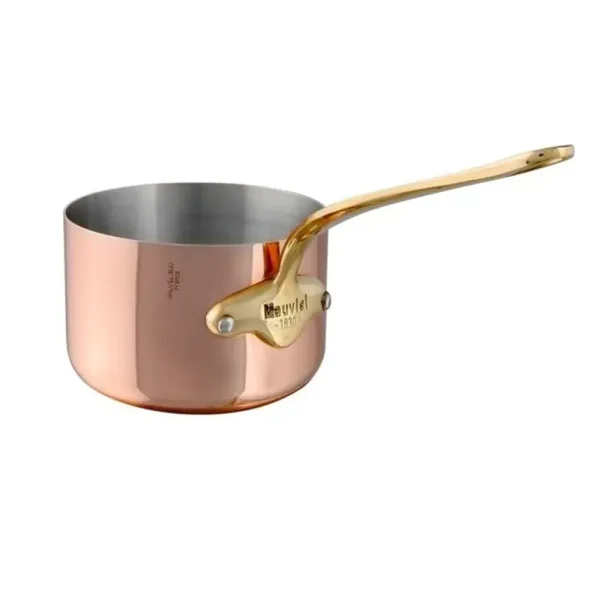 Copper Sauce Pan With Brass Handle