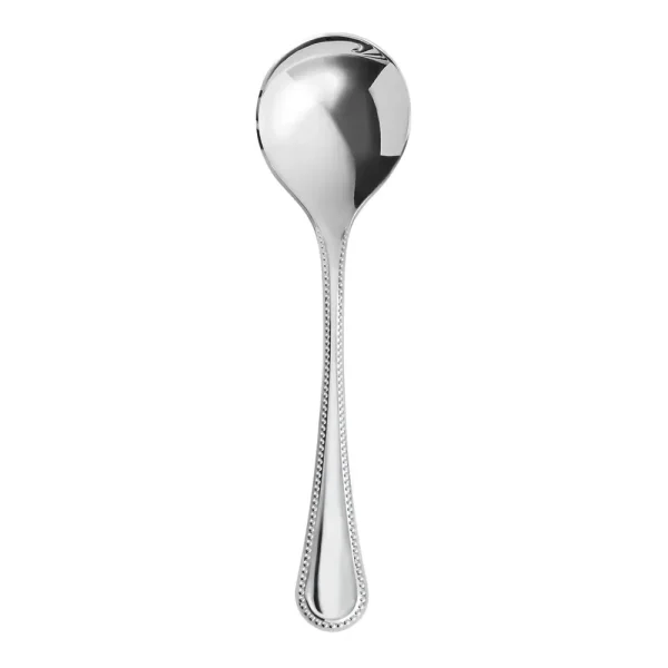 Bright Round Bowl Soup Spoon