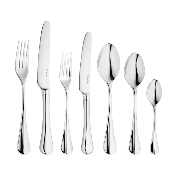 Baguette Bright Cutlery Set, 42 Piece for 6 People