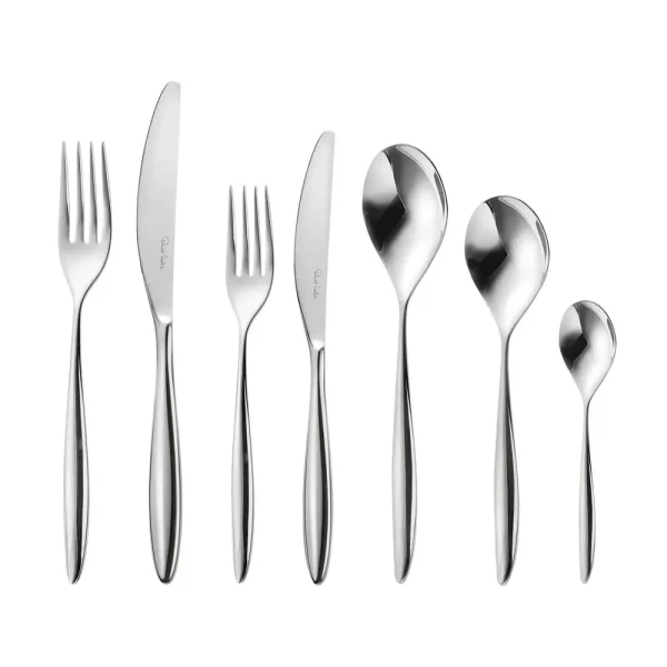 Bright Cutlery Set, 96 Piece for 12 People – 12 Free Steak Knives