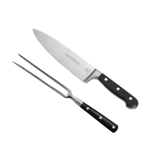Professional 2 Piece Carving Set (Carving Fork and 8 in. Cook’s Knife)