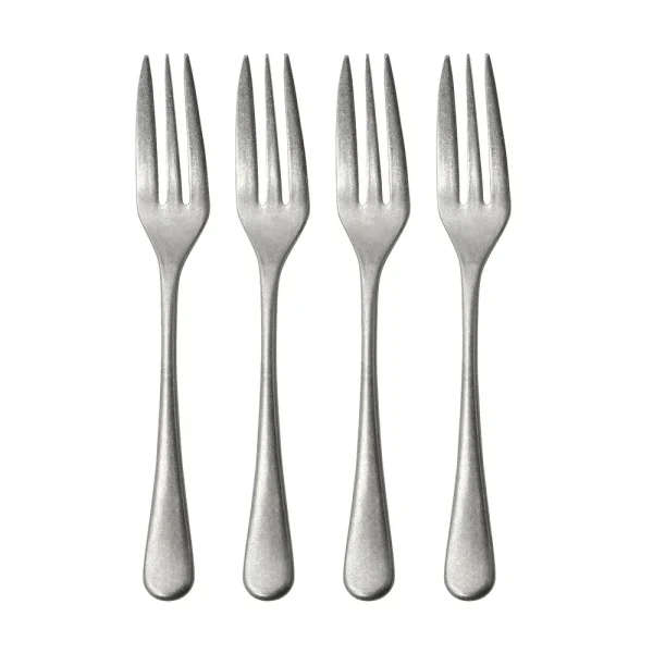 Vintage Pastry Fork, Set of 4
