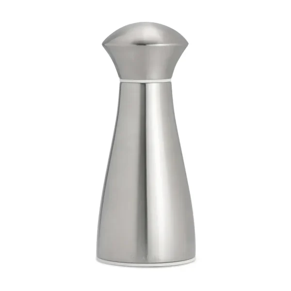 Signature Satin Stainless Steel Small White Salt Mill