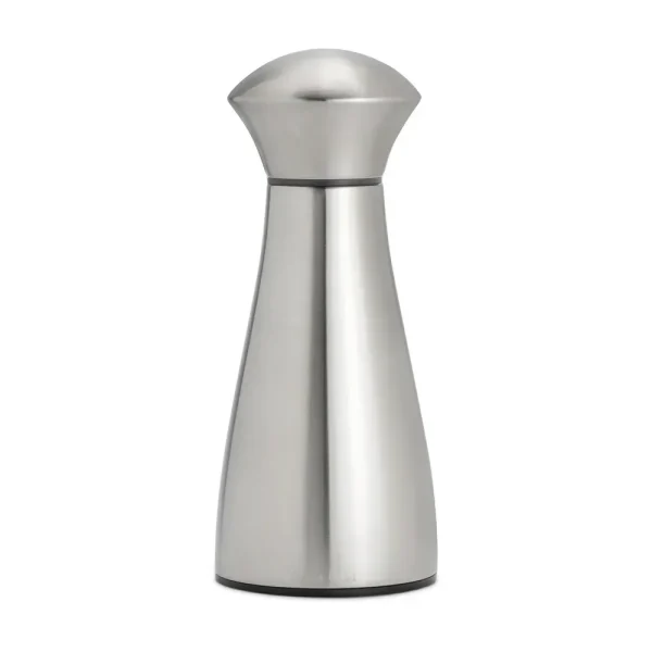 Signature Satin Stainless Steel Small Black Pepper Mill