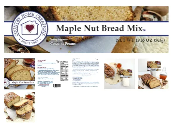 Maple Nut Bread Mix