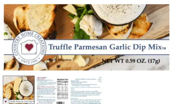 Truffle Parmesan Garlic Dip Mix