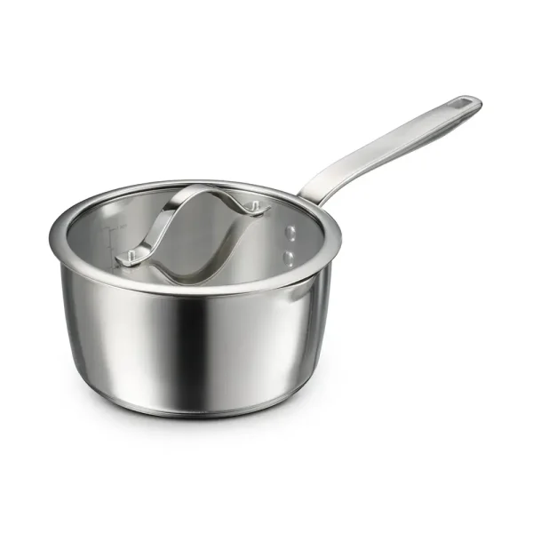 Tempo Tri-Ply Base Stainless Steel Covered Saucepan
