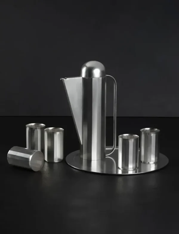 Heptadecagonal Pitcher & Tumbler Set