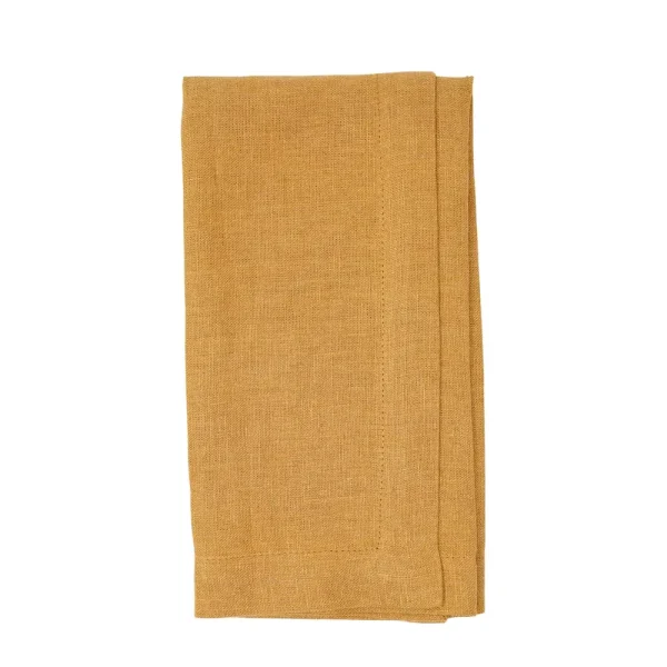 Linen Napkins / Set of 4 / 47x47cm / Maple