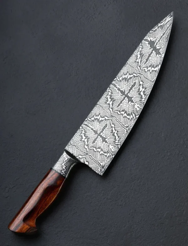 Sunburst Damascus Chef 245mm