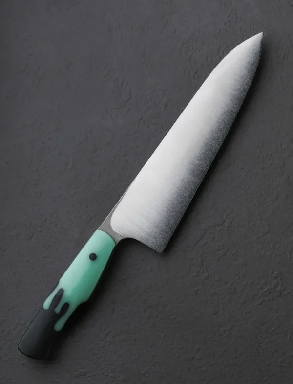 Mint Drip Gyuto 202mm