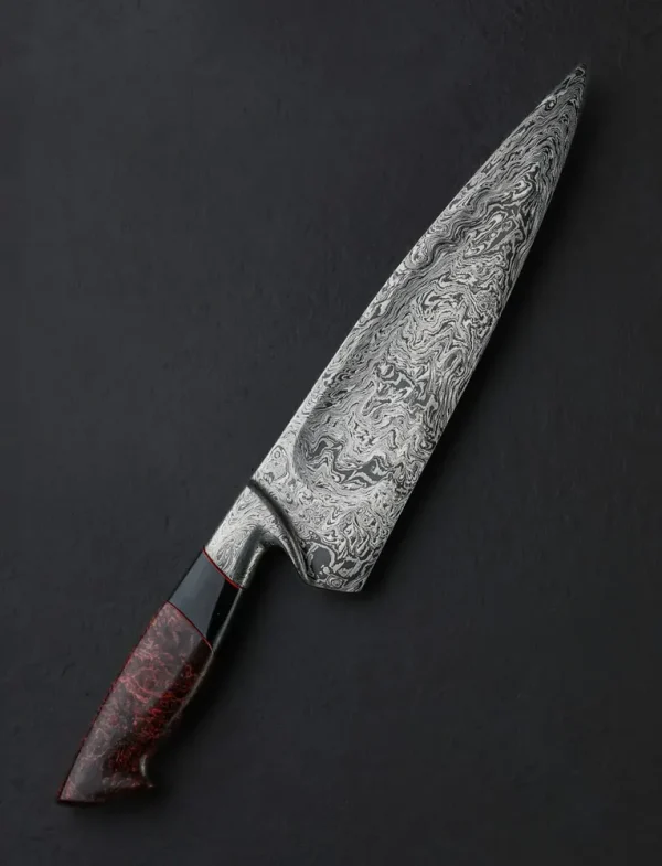 Ellis Third Element Damascus Chef 246mm