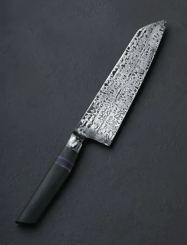 Aurora Bubbles Damascus Chef 208mm