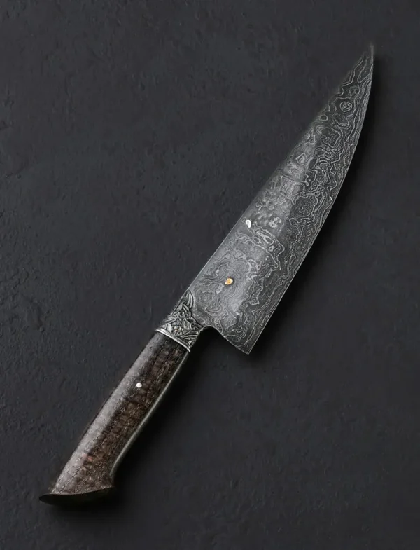 Silver Eye Oak Leaf Chef 195mm