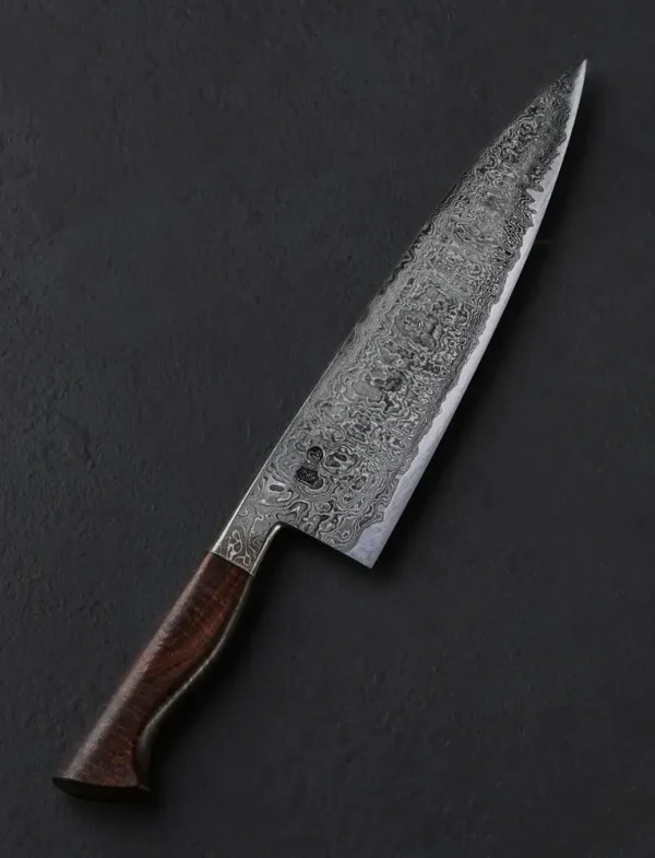 Wrought Damascus Gidgee Chef 221mm