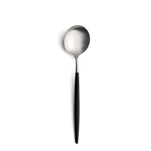 Goa Tablespoon / Black & Stainless Steel