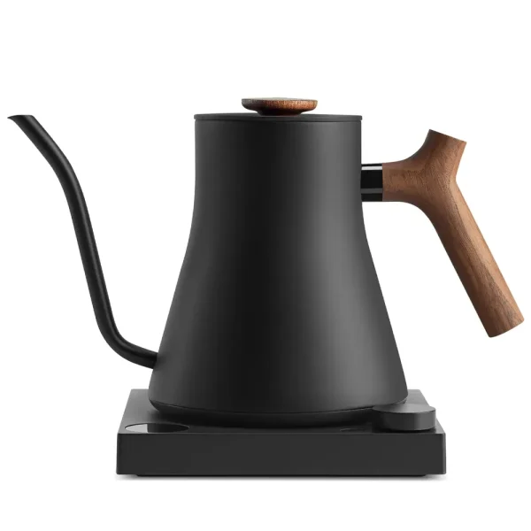 EKG Pro Pour-Over Electric Kettle / Matte Black/Walnut