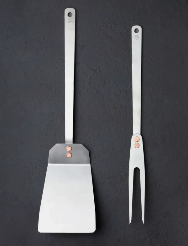 Titanium Grill Tools Set
