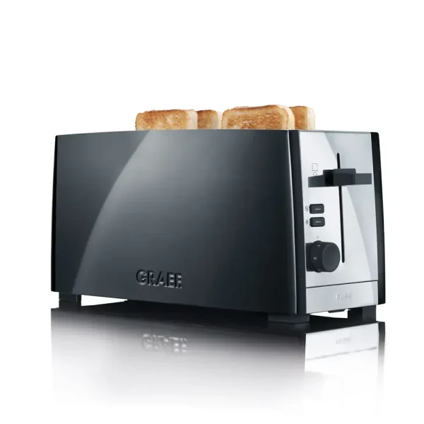 4-Slice Toaster / Black