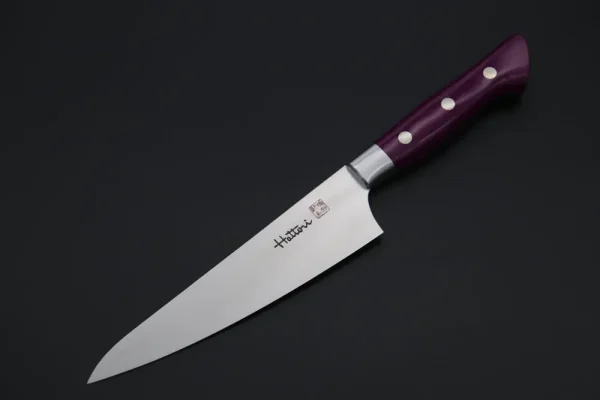 Solid VG-10 Boning Knife 160mm (6.2inch, Sugarite Malachite Gem-Composite Stone Handle)
