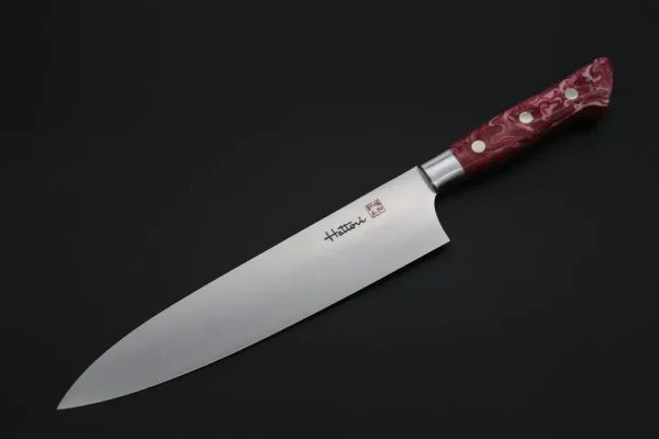 Gyuto Knife 210mm (8.2 Inch, Spiny Oyster Gem composite Stone Handle)