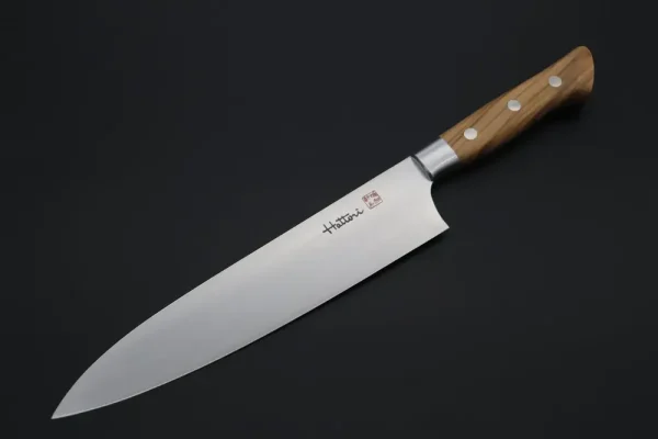 Gyuto Knife 210mm (8.2 Inch, Olive Wood Handle)