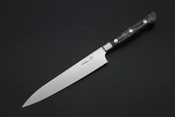 SNOW IN THE DARK” Petty Knife 150mm (5.9 Inch, Dupont Corian® Handle)