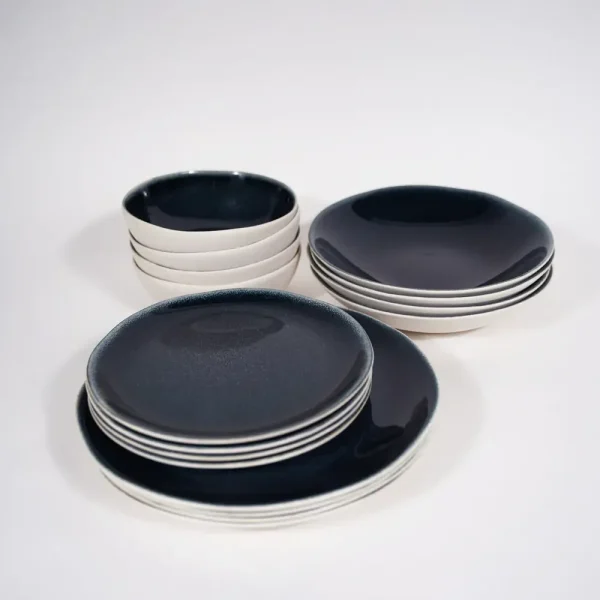 16 Piece Dinner Set / Bleu Nuit
