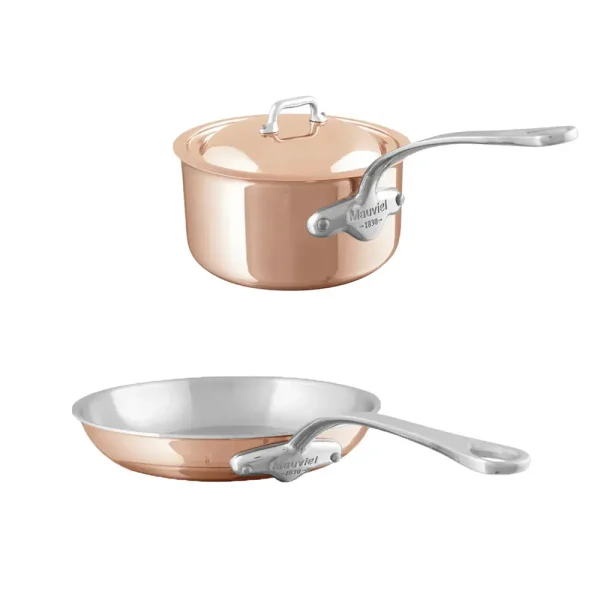 Induction Copper 2-Piece Cookware Set