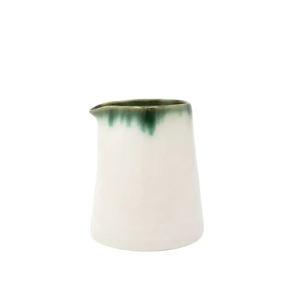 Creamer / Green Rim