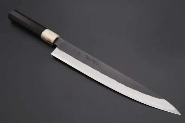 White Steel No.1 Kurouchi Wa Sujihiki Knife 270mm (10.6 Inch)