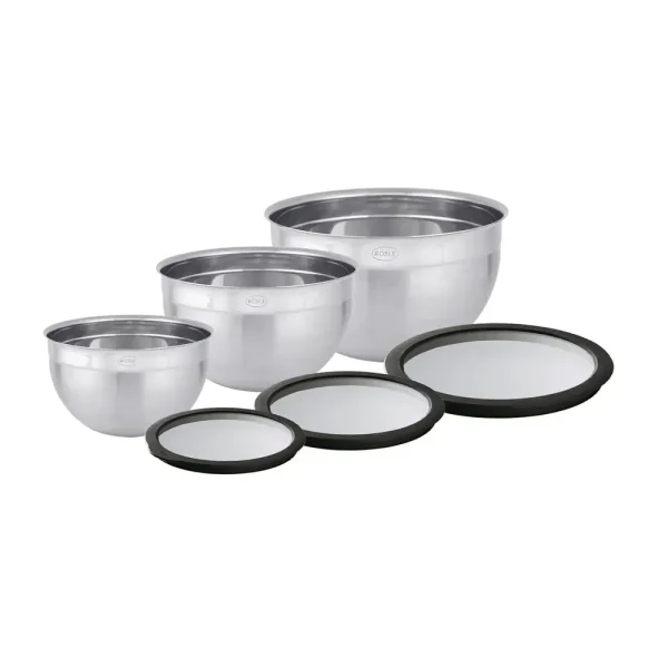 Bowl Stainless Steel Mixing Bowls with Lids / Set of 3