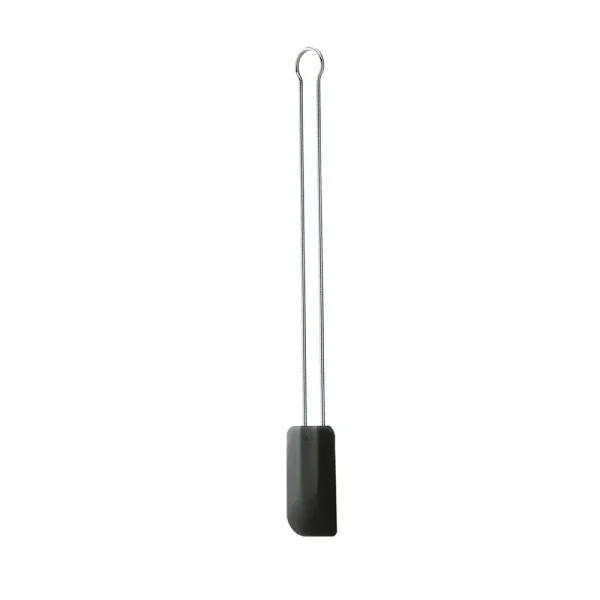 Black Silicone Spatula Long Handle