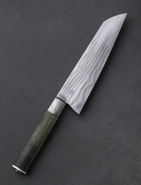 Lignum Vitae Nautilus Santoku 198mm