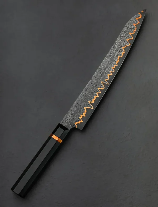 Line Damascus Slicer 245mm