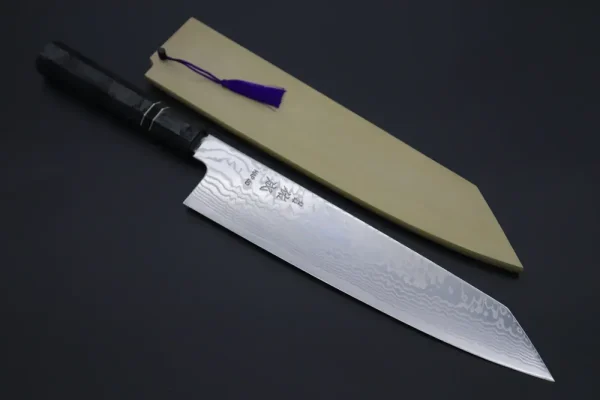 HAP-40 Nickel Damascus Kiritsuke Knife 270mm (10.6 inch,)