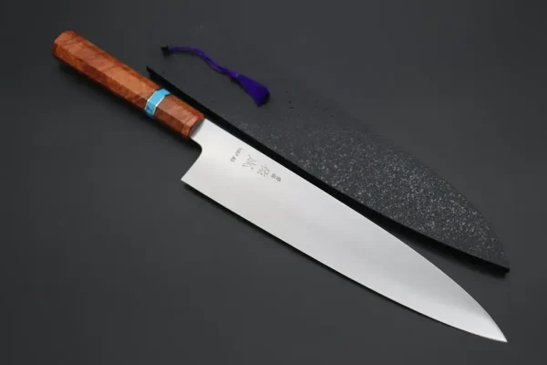 HAP-40 Clad Wa Gyuto Knife 270mm (10.6 inch,)