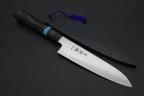 HAP-40 Clad Wa Santoku Knife 190mm (7.4 inch,)